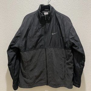 Nike Sportswear Sherpa Fleece Bomber Material Jacket with Zip Pockets Men's L